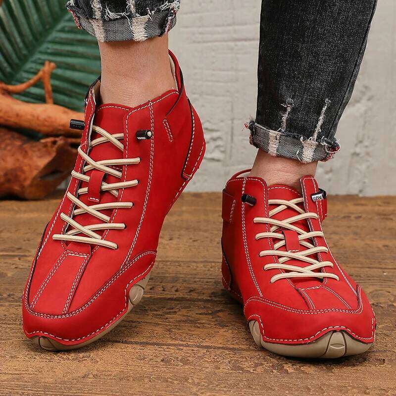 Leisure Men's High-quality Stitching Soft Sole Comfortable Breathable Non Slip Durable Upper Cycling Couple Platform Boots