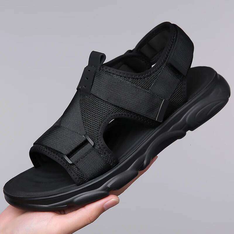Summer Man Sandals Men's Slipper Outdoor Beach Casual Flat Shoes Home Leisure Non-Slip Classic Male Slippers Men Zapatos Hombre