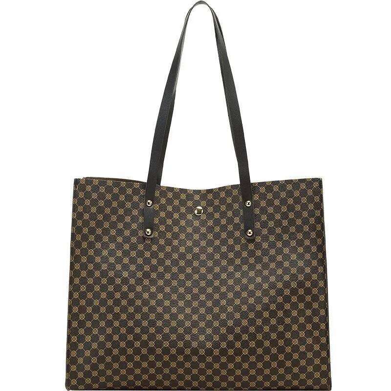 Large Capacity Women's New Soft Leather Tote Bag Casual and Versatile Single Shoulder Bags for Woman Korean Style Handbags Z260224