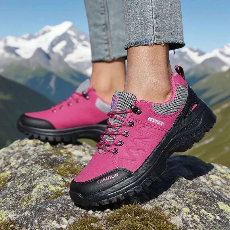 Sports Women Sneakers Lightweight Luxury Waterproof Platform Trekking Outdoor Hiking Non-Slip Casual Shoes