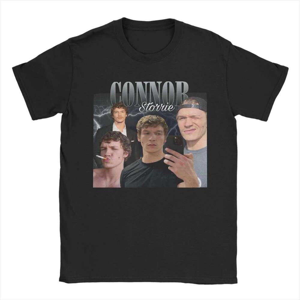 Novelty Connor Storrie Heated Rivalry T-Shirts for Men Crew Neck Cotton T Shirts Short Sleeve Tee Shirt Graphic Clothing H260224