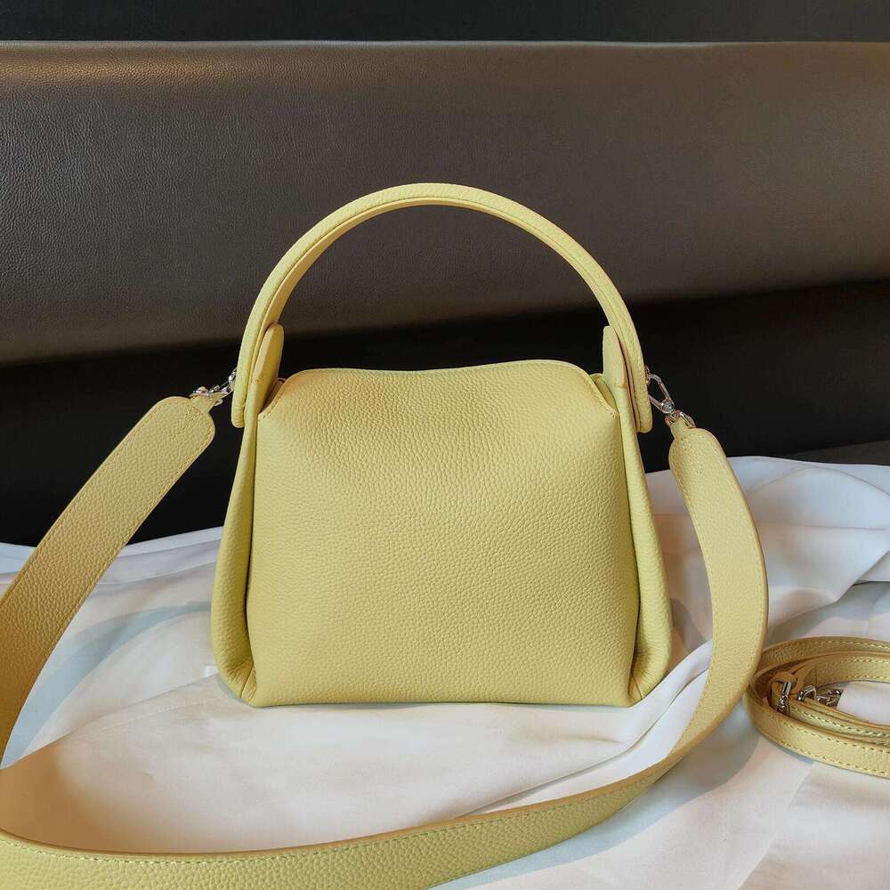 Genuine Leather Women's Luxury Desiger Bag Unique Cigarette Box Design Cowhide Ladies Shoulder Crossbody Bags Female Handbag New