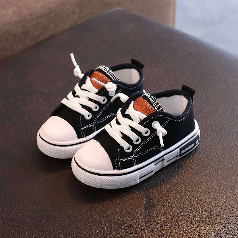 Low-top Canva 2025 Spring New Style White Candy Color Men's Women's Children's Parent-child Board Shoes 26W0224