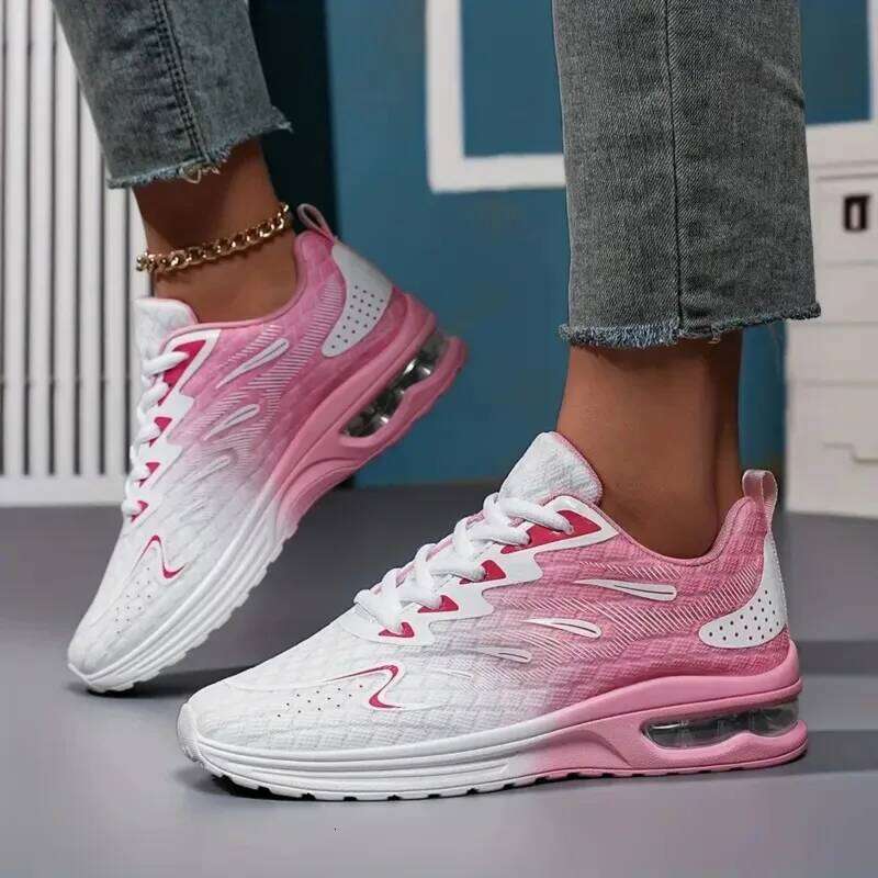 MAEDEF Women's Sneaker Comfortable for Women Breathable Anti Slip Casual Flat Woman Running Sports Shoes