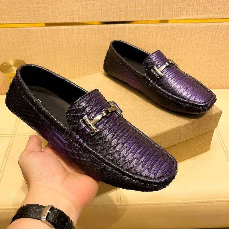 MAEDEF Summer Mens Outdoor Anti-slip Comfort Soft High Quality Men Breathable Flat Driving Shoes New 2024 Classic Casual Loafers