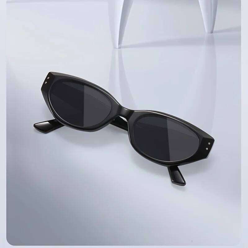 Fashion Cat Eye Sunglasses Women Trendy Shades Sunscreen Glasses Luxe Lunette Soleil Femme 26W0224