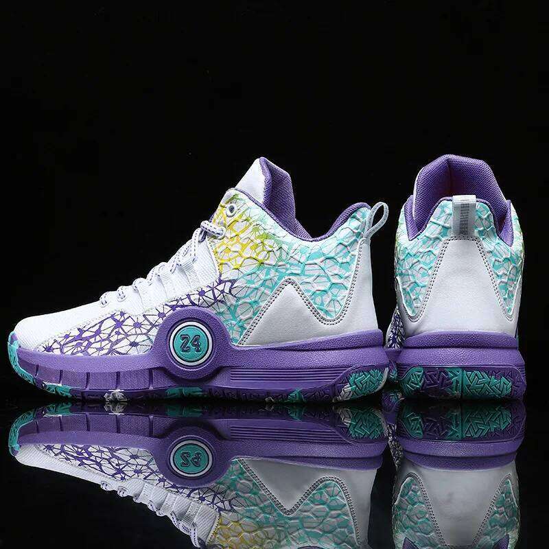 Men Professional Kids Men's Cushioning Light Basketball Sneakers Women Mesh Breathable Outdoor Sports Shoes 26W0224