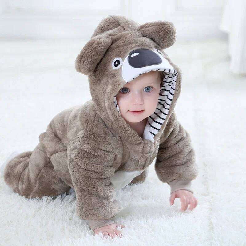 Lovely Koala Infant Boys Girls Rompers Clothes Toddler Animal Baby Jumpsuit Pyjamas Kids Overalls ropa bebes Party Costume 26H0224