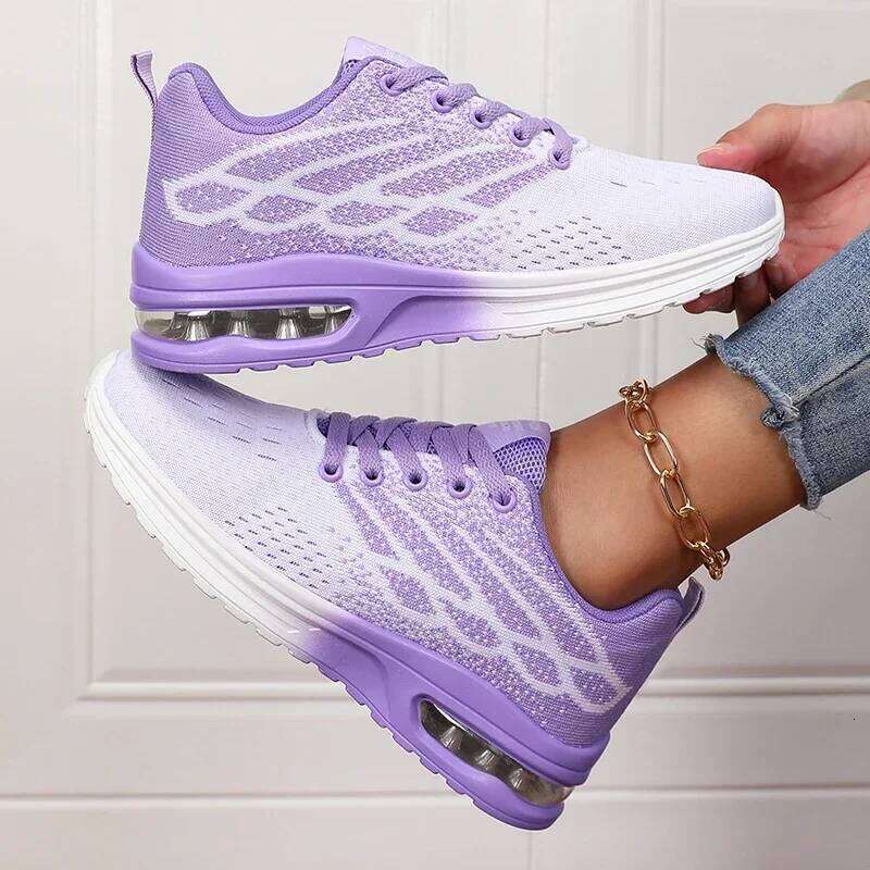 MAEDEF Non Slip Breathable Lightweight Comfortable Athletic Walking Shoes for Women Outdoor Mesh Sneakers