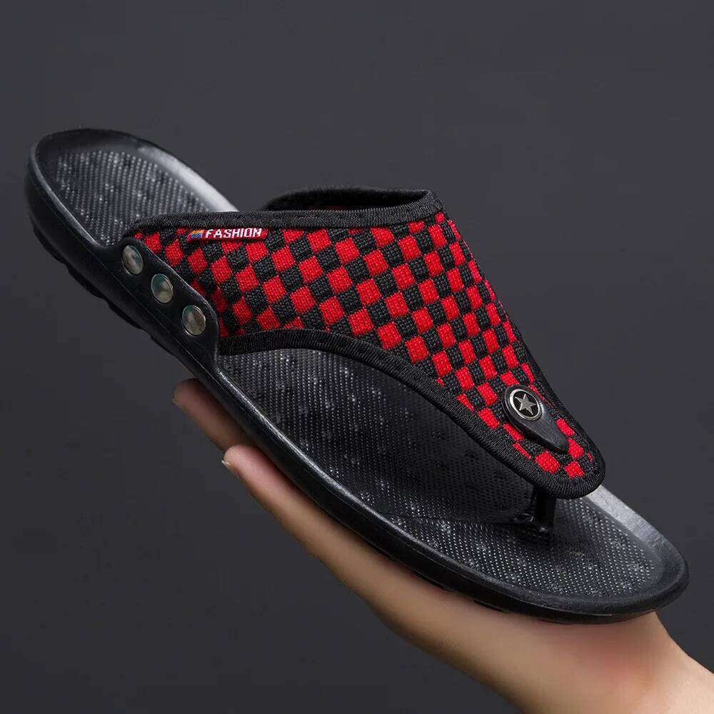 MAEDEF Men's Flip Flops for Sandals Summer Slippers Casual Shoes Bathroom Slipper Men Slides Man Beach Sandal