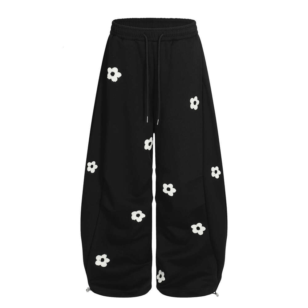 Quality 2025 Japanese-style fresh women's cartoon embroidered regular youthful trendy casual pants wholesale direct supply 10