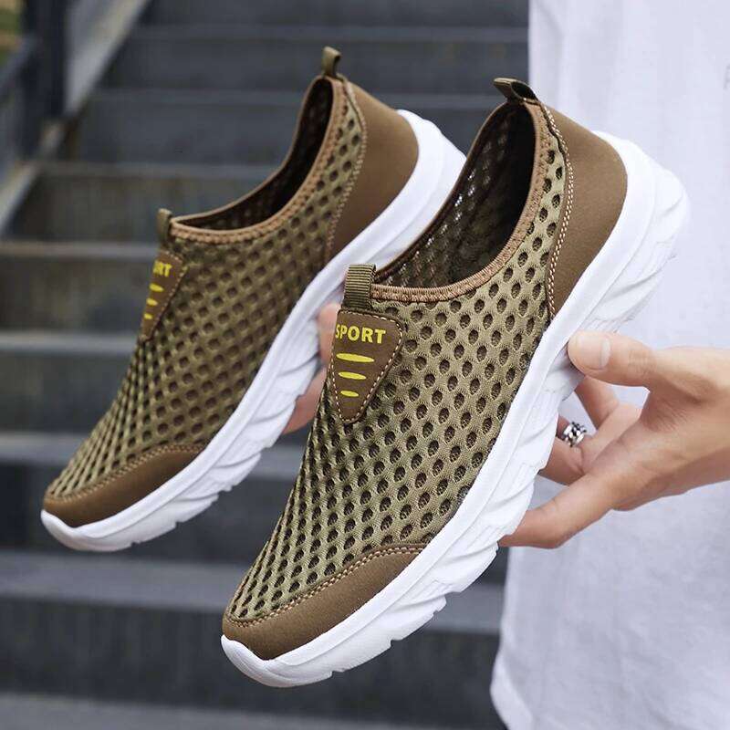 2024 Soft Sport Shoes Breathable Fashion Mesh Running Shoe Comfortable Man High Quality Outdoor Lightweight Sneakers for Men