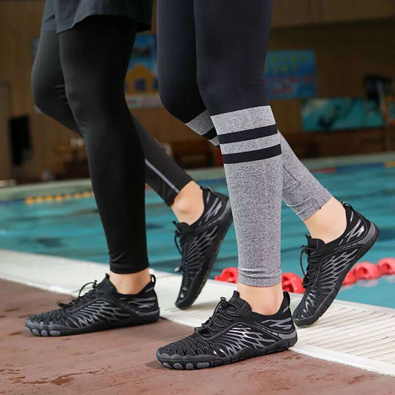 Men Water Quick Drying Beach Wading Swimming Five Fingers Aqua Shoes Barefoot Surfing Upstream Sneakers
