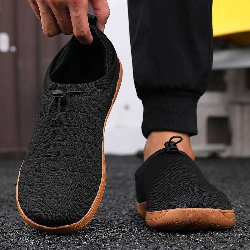 Men's Toe Box Shoes Minimalist Breatha Barefoot Casual Versatile Soft Sole Wide Last Shoe Lightweight Walking Sneakers
