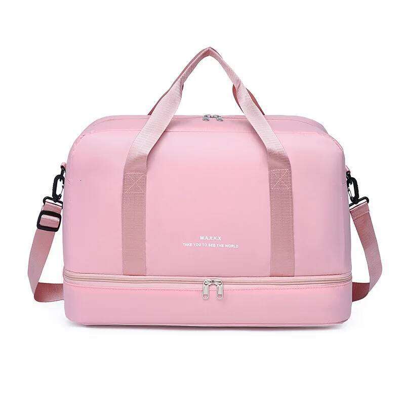Travel Bag Large Capacity, High-end Feel, Set with A Suitcase, Independent Shoe Compartment, Can Be Carried By Hand Y260225