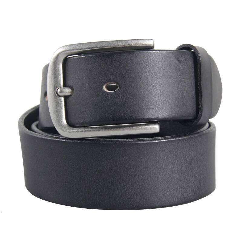 Men's Top Layer Casual High Quality Belt Vintage Design Pin Buckle Genuine Leather Belts For Men Original Cowhide Y260225