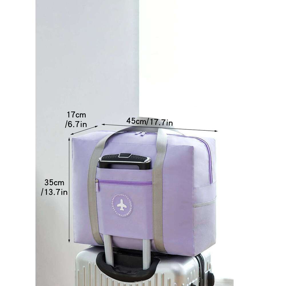 Large Capacity Foldable Travel Portable Handheld Luggage Short Distance Simple Waiting for Delivery Storage Bag Y260225