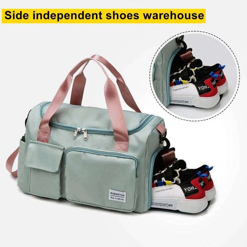 Womne's Travel Handbags Gym Shoulder Oxford Fitness Camping Trekking Bags Hiking Waterproof Outdoor Crossbody Bag Y260225