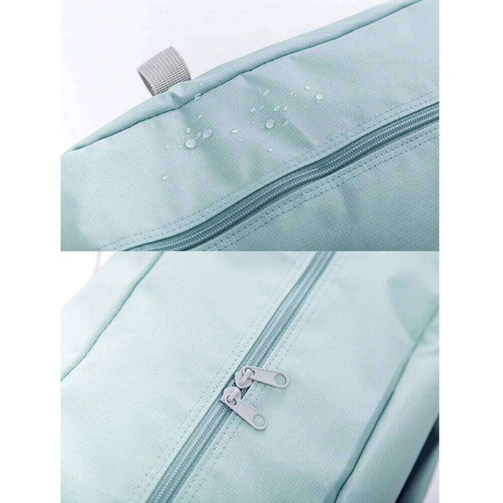 Solid Color Waterproof Folding Travel Lightweight Large Capacity Luggage Bag Y260225