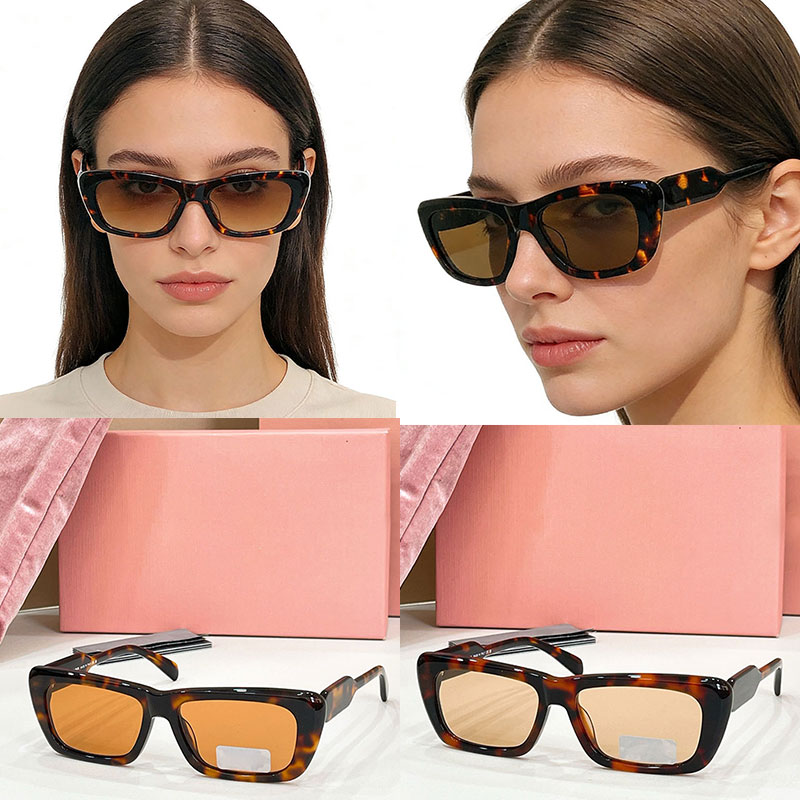 26SS Spring New Designer Womens Square Frame Sunglasses UV Protection Popular Lady Vacation Glasses Transparent Lens Black Acetate Frame Glasses