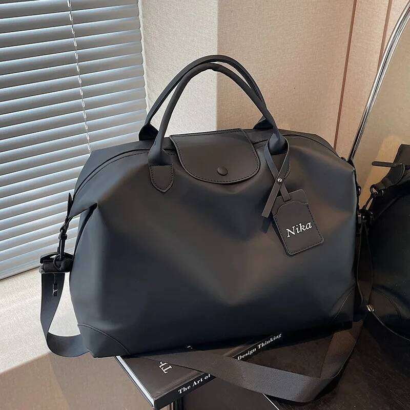 1pcs Large Capacity Lightweight Travel Duffle Bag Fashion Portable Handbag for Short Trip Luggage Gym Storage Tote Y260225