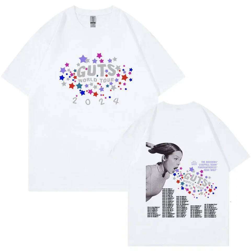 2025 Olivia Male Female Rodrigo Singer Cotton Clothes Fashion Short Sleeve O Neck Tees Unique Men Clothing Shirts Graphic Tee C260225