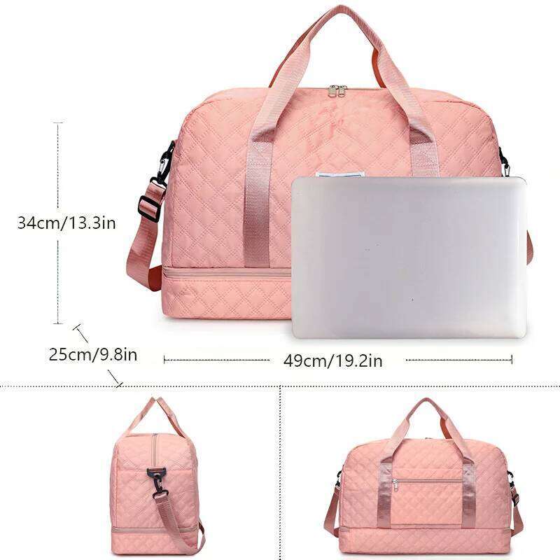 Fashionable Multifunctional Travel Luggage Bag with Independent Shoe Compartment,Suitable for Travel,Sports and Fitness,Camping Y260225