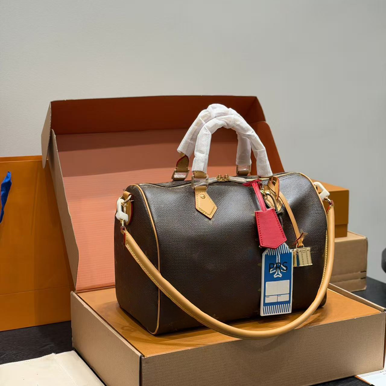 soft lucky 30 Shoulder Bags Luxury totes women shoulder purse tote bag handbag cross body leather bag p9