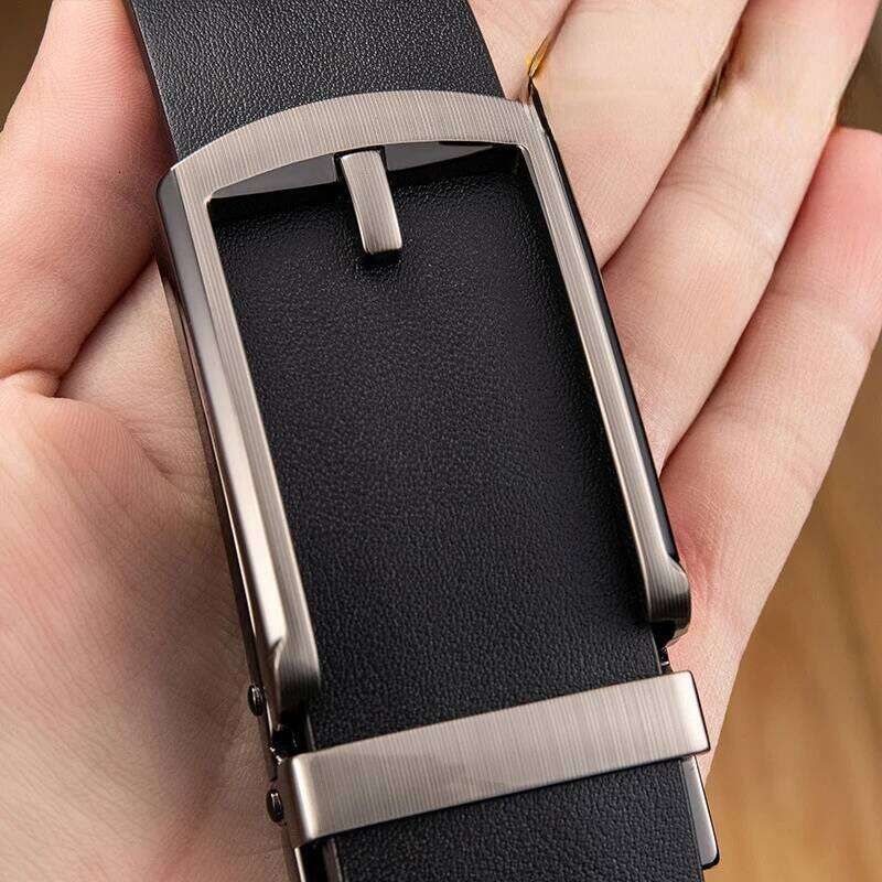 New Leather Designer Belts Men High Quality Cinturones Hombre Ceinture Homme Cinto Strap 3.5cm Automatic Buckle Belt Y260225