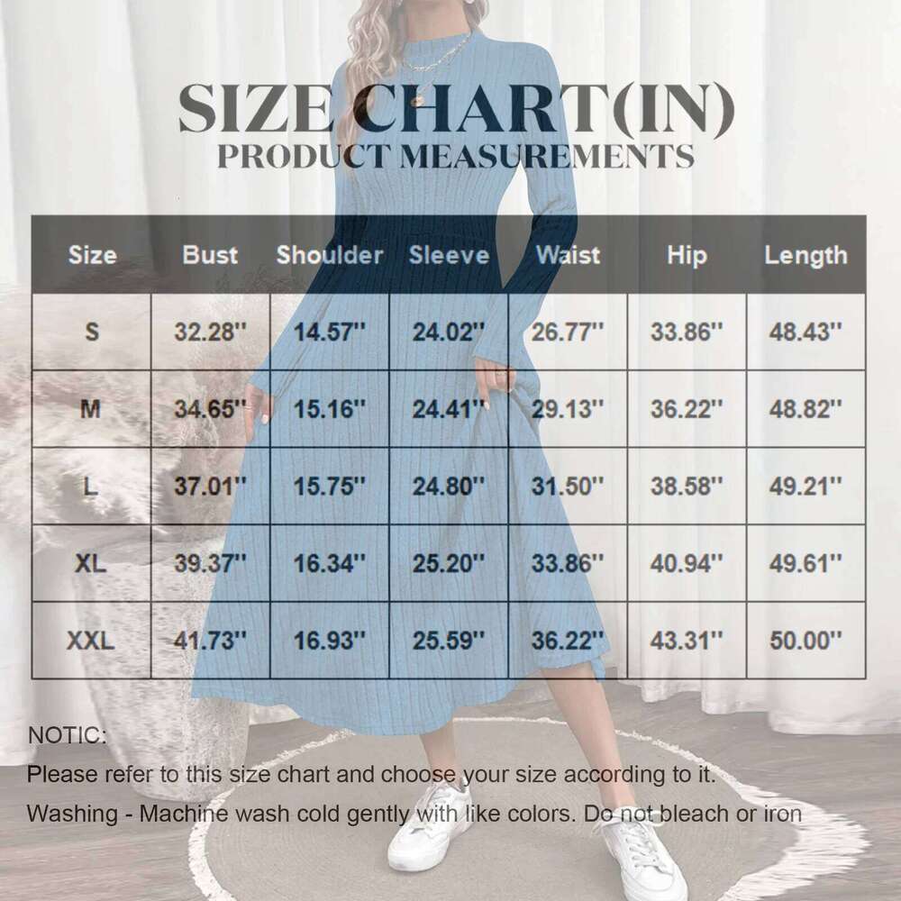 Women Fleece Ribbed Round Neck Solid Maxi Long Sleeve Chic Elegant Ladies Casual Party Dress Slim Fit Fashion Wear XJ260225