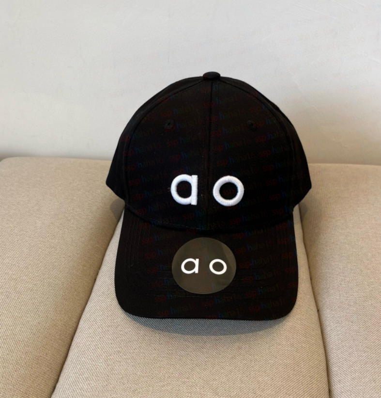 Designer alooyoga Ball Caps women yoga fashion hat Unisex letter embroidery logo baseball cap top Quality sunhat Size adjustable With label