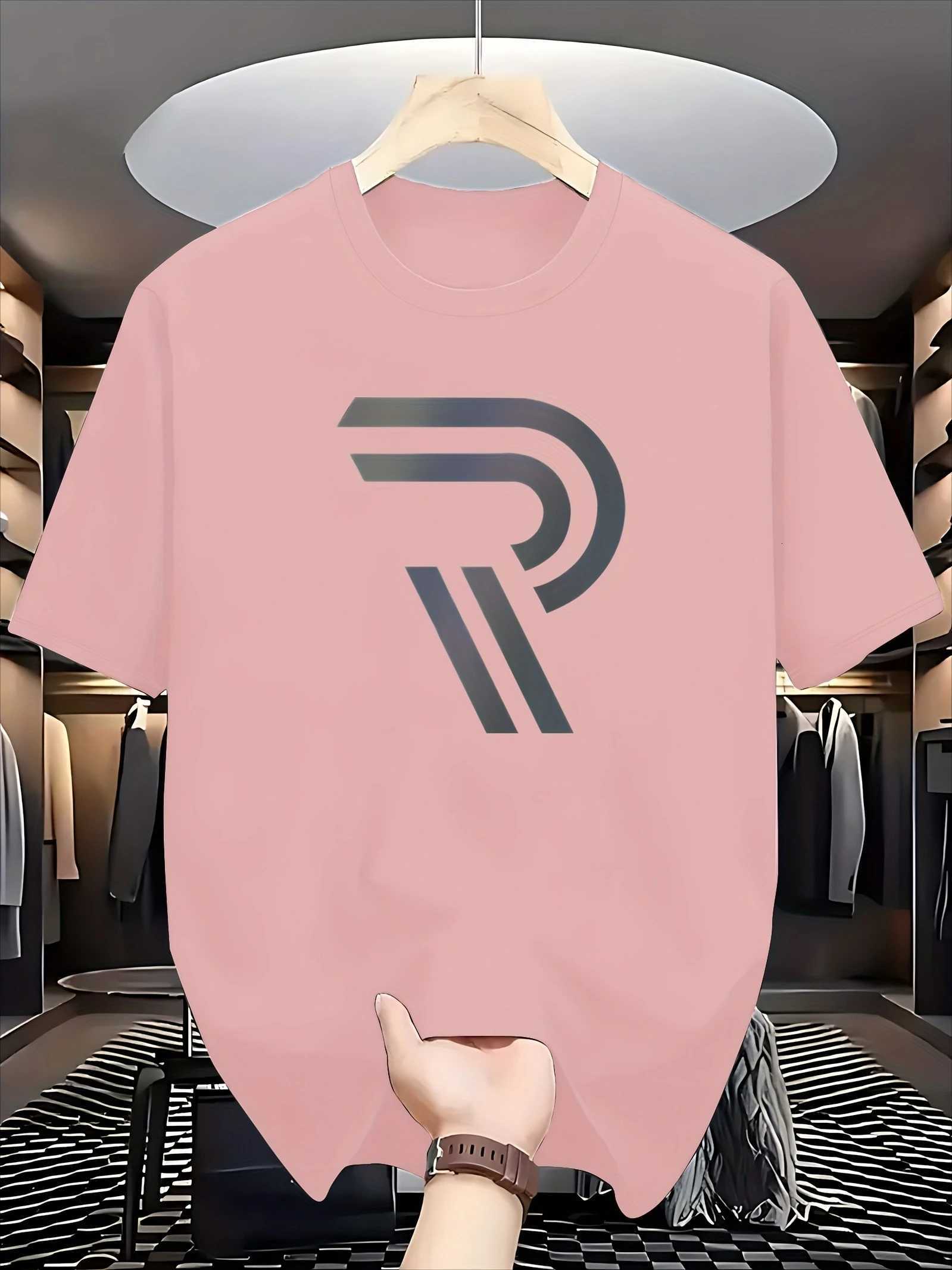 Men's Casual Luxury Graphic T-shirt - Trendy Streetwear Comfort Short SleeveT260225