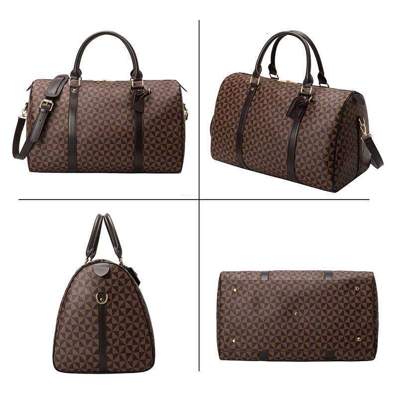 Luxury Women Travel Suitcase Handbags Large Women's Portable Luggage Bag Weekend Duffle Shoulder Men Tote Bags Y260225