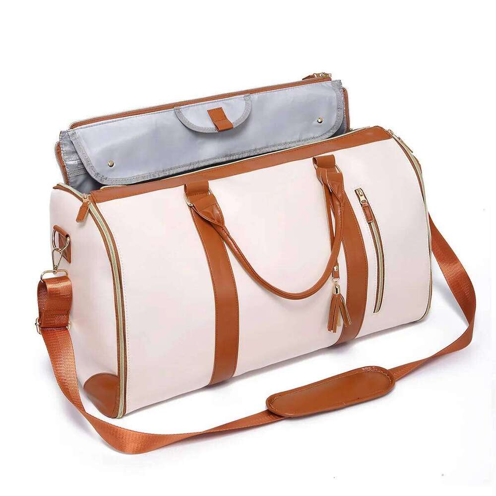 Business Handbags Waterproof Folded Suit Large Capacity Duffle Multifunctional Travel Bag Y260225