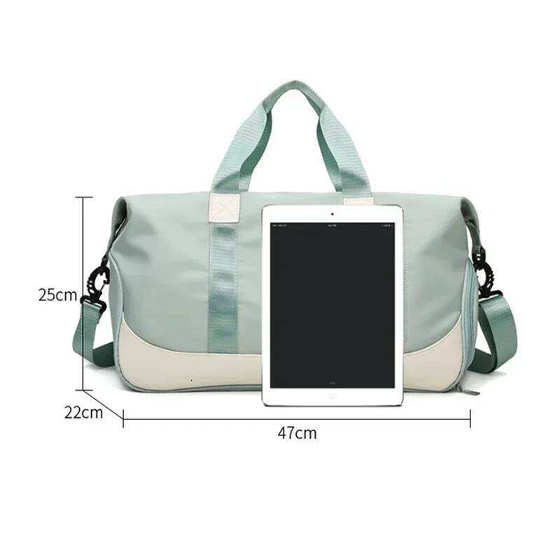 Women Gym Bags Travel Sports Dry Wet Separation Fitness Yoga Swimming Training Handbag Short-distance Shoulder Crossbody Bag Y260225