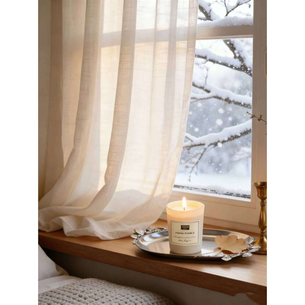 Scented candles, soy wax scented candle gift set, romantic rose fragrance H260225