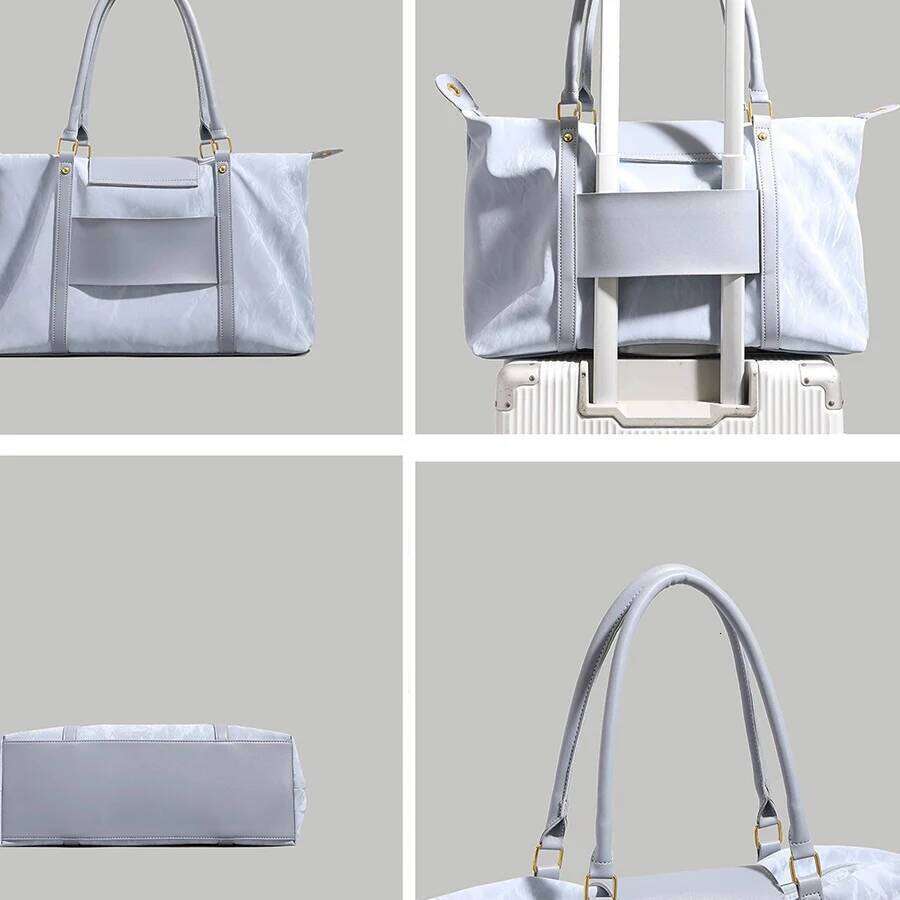 Foldable Duffel Lightweight Travel for Women Tote Carry On Luggage Weekender Overnight Bag Maternity Storage Y260225