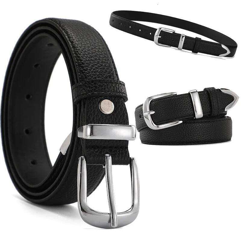 Women Leather High Quality Fashion Best Matching Jeans Belts for Lady Women's Dress Luxury Designer Brand LB2146 Y260225