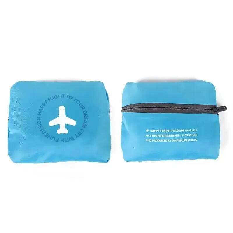 New Fashion WaterProof Large Capacity Bag Women Nylon Folding Unisex Luggage Travel Handbags Y260225