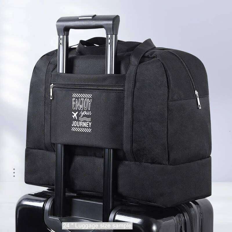 Large Capacity Yoga Gym Sport Duffle Bag Weekend Package Luggage Bags Oxford Travel Handbag for Women Men Packaging Organizer Y260225