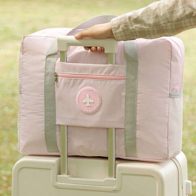 Short Distance Travel Moving Foldable Compartment Trolley Luggage Coating Storage Bag handbags Y260225