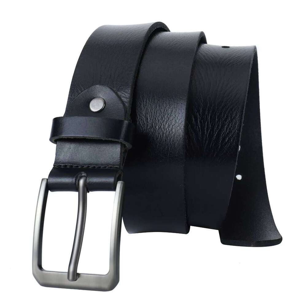 Leather for Men's First Layer Cowhide Needle Buckle Retro Casual Business New Plant-tanned Pants Designer Belt luxury Y260225