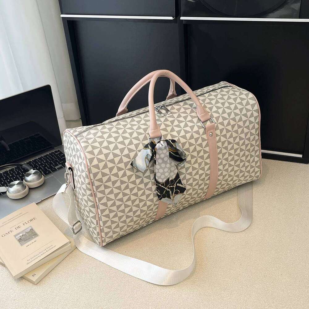 Unisex Travel Handbag Luggage Lightweight Crossbody Shoulder Bag Waterproof Large Capacity Storage for Business Trip Y260225