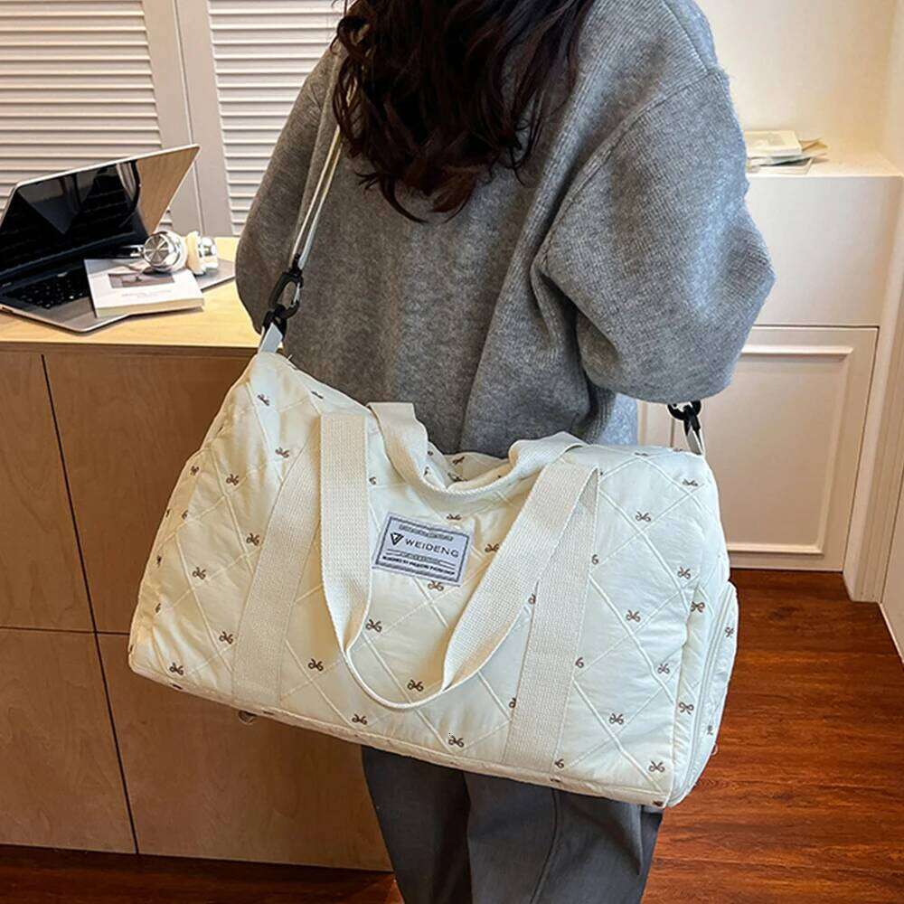 bag Travel Sport Duffle Gym Waterproof Carry On Bag Large Capacity Overnight Bags for Women Y260225