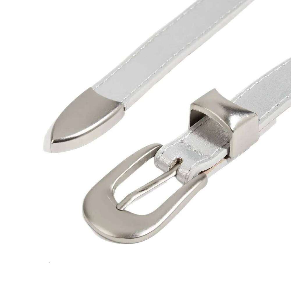 Retro Niche Women's New Casual Fashion Versatile and Simple Paired with Jeans Decoration Belt Ins Style Black Y260225