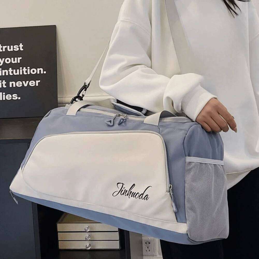 Large Capacity Sports Gym Waterproof Wet Dry Separation Fitness Bag Multifunctional Travel Luggage Bags Outdoor Y260225