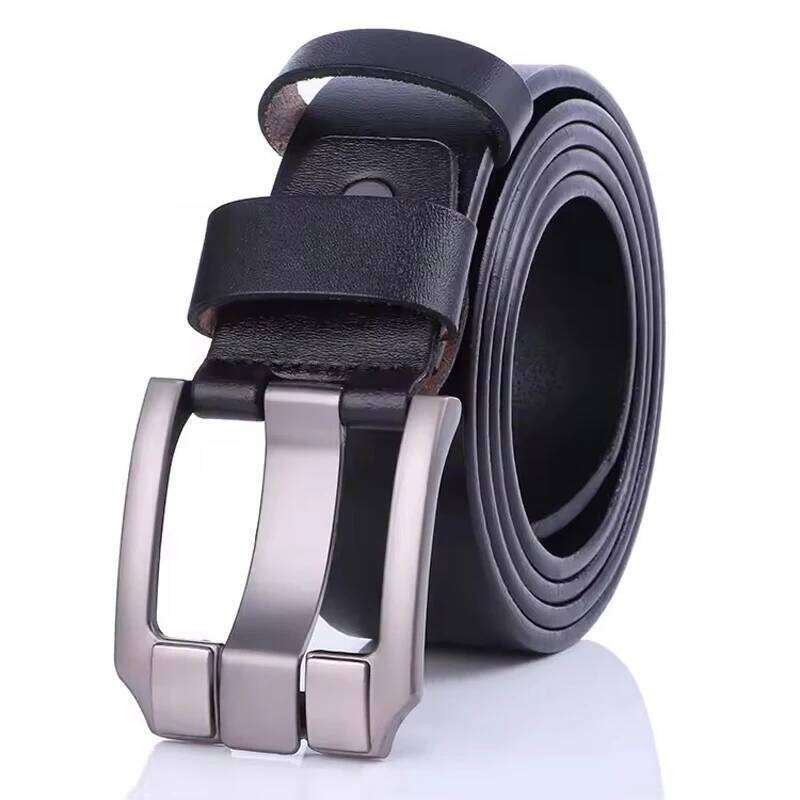 3.8CMNew Fashion Brand Strap Male Pin Buckle Designer Belts Men High Quality Genuine Leather Belt Luxury Man Military Style Y260225