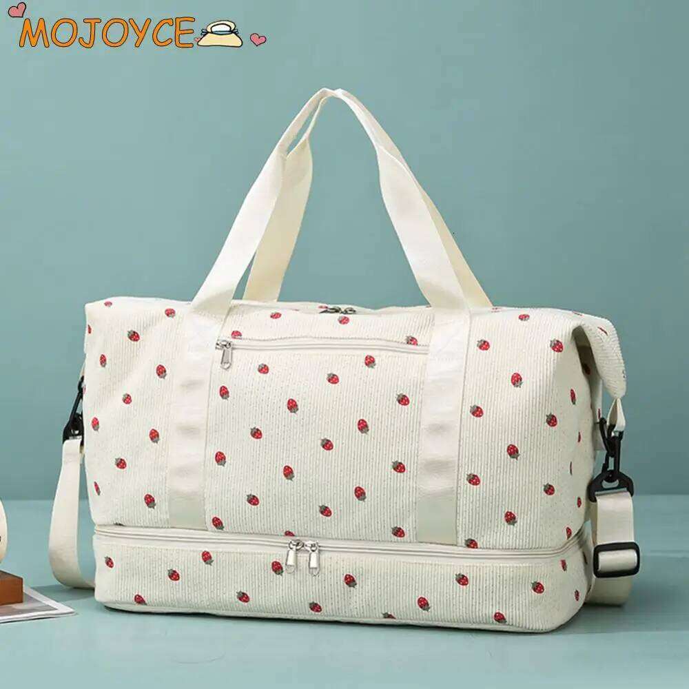 Travel Duffle Sport Gym with Shoe Compartment Carry On Tote Luggage Bag for Women Girls Y260225