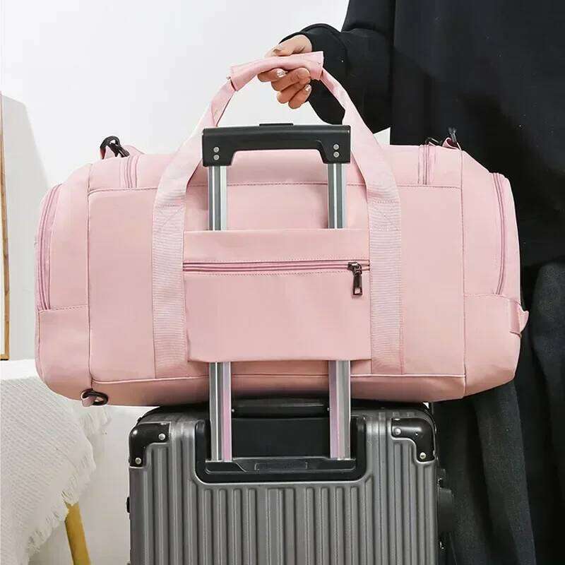 Gym Travel Fitness Sports Handbag Men Women Dry Wet Shoes Pocket Single Shoulder Crossbody Swimming Yoga Backpack Duffel Bag Y260225