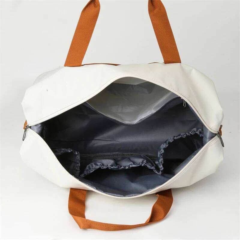 Large-capacity portable travel lightweight gym bag, independent shoe compartment, shoulder messenger bag. Y260225